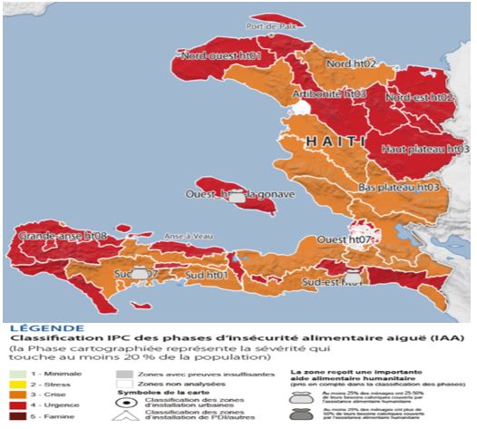 Ha Ti 4 9 Millions De Personnes Sont En Ins Curit Alimentaire Et   Carte IPC 2023  MARS 02 